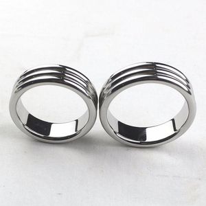 Verdickender Penisring aus Edelstahl, Penisschloss, Cock-Klemme zur Verzögerung der Ejakulation, Metall-Cockring für Männer - Product Image 3