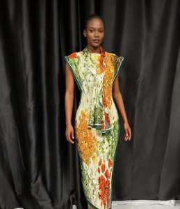 Nouvelle écharpe longue et soyeuse en polyester à la mode avec motif de lettres géométriques élégantes pour les femmes comme <span class=keywords><strong>foulard</strong></span> musulman pour <span class=keywords><strong>Amazon</strong></span> - Product Image 3