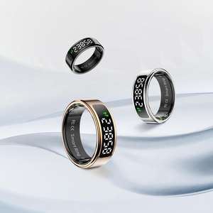 Cincin Pintar Digital dengan Penghitung Langkah, Kontrol Jarak Jauh, Sensor Detak Jantung, Sensor Oksigen Darah, Pemantau Tidur dan Olahraga, Tahan Air 5 ATM - Product Image 4