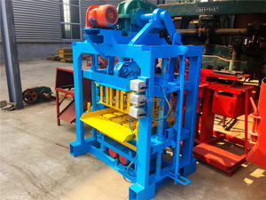 Mesin pembuat blok beton Manual QTJ4-40 mesin pembuat bata industri semen biaya - Product Image 4