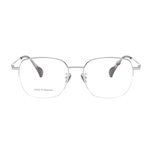 Gafas Rectangulares Ultraligeras de Titanio, Montura Completa de Color Sólido, Unisex, para Corrección de la Visión en Adultos - Product Image 5