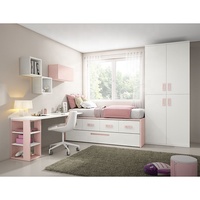 Lit superposé en bois massif, Style moderne, de haute qualité, lit superposé pour enfants, Double compartiment,