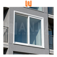 Fenêtres Coulissantes en PVC à Grille, Dernier Design Nord-Américain, Fenêtres Coulissantes en Verre UPVC