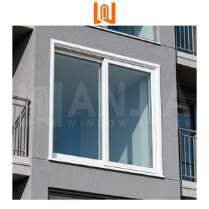 Bắc Mỹ mới nhất thiết kế nướng PVC trượt cửa sổ uPVC nhựa trượt cửa sổ kính - Product Image 3