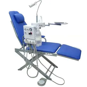 Cheap price Dental portable chair unit mobile folding chair with portable wall mounted turbine unit