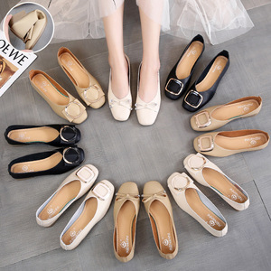 Chaussures plates pour femmes, style mocassins, légères et respirantes, tailles 33-43, avec semelle intérieure en EVA, idéales pour le bureau, printemps/hiver - Product Image 1