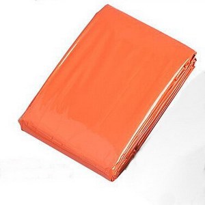 Sac de couchage de survie d'urgence 100x200cm, couverture thermique réfléchissante pour la protection des premiers secours en extérieur - Product Image 5