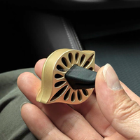 Diffuseur de parfum pour voiture à clipser sur grille d'aération avec logo personnalisé, désodorisant automobile à membrane