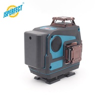 JSPERFECT Nouvelle Arrivée Niveau Laser Croisé 16 Lignes avec Audio Bluetooth