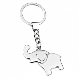 Portachiavi in Cristallo a Forma di Elefante Senza Scatola - Product Image 2