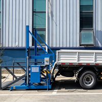 Plateforme de chargement hydraulique mobile compacte 1600x2000mm 2 tonnes pour déchargement de camions