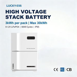 Système de stockage de batteries résidentielles empilables pour l'énergie solaire - Product Image 6