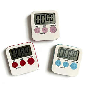 Minuteur numérique LCD électronique écologique en plastique avec alarme sonore puissante, magnétique, 90 <span class=keywords><strong>minutes</strong></span>, pour cuisine, bureau, cuisson, salle de sport (vente en gros) - Product Image 4