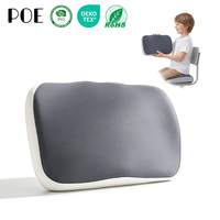 Coussin de siège en mousse à mémoire de forme pour salle de classe, spécial étudiants, école primaire et secondaire, avec soutien lombaire pour un confort prolongé lors de la tenue prolongée assise