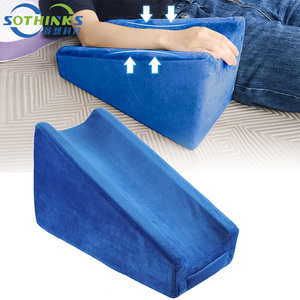 Cuscino Elevatore per <span class=keywords><strong>Braccia</strong></span> in Memory Foam, Traspirante, con Fodera Rimovibile e Lavabile, Cuscino a Cuneo Multiuso per Supporto <span class=keywords><strong>Braccia</strong></span>, Terapia Fisica e Riabilitazione - Product Image 1