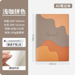 2025 <b>Custom</b> Hardcover Perfect Binding PU Leather A5/B5 Planner Notebook Journal <b>Diary</b> with Logo Mairun Mr311 96 Sheets - Product Image 6