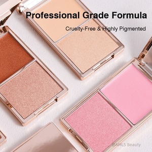 Palette de Maquillage 2-en-1 Effet Lumière Minérale Crème & Poudre, Formule Végétalienne Longue Durée, Logo Personnalisé, Faible MOQ - Product Image 5