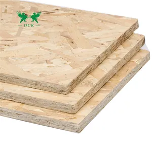 Excellent suppliers osb3 12mm 6mm boards cheap Oriented Strand Board for construction and furniture