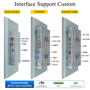 10.1IP65 Inch <strong>All</strong>-<strong>In</strong>-One Industrial Touch Panel PC Touch Screen Monitor LCD Display <strong>DDR3</strong> RAM Intelligent Storage Cabinet - Product Image 4