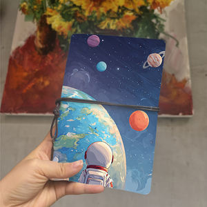 Cahier <span class=keywords><strong>de</strong></span> Luxe Délicat A6 Pages Rechargeables à Bord Métallique Grand Cadeau <span class=keywords><strong>de</strong></span> Graduation pour les Diplômés Convient à la Planification <span class=keywords><strong>de</strong></span> Carrière - Product Image 1