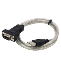 Adaptador de Cable de 9 pines Macho A hembra Rs232 Serial Db9 Macho A Usb 2,0, convertidor de serie