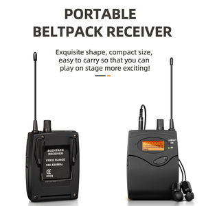Système de monitoring intra-auriculaire SR2050 IEM, écouteurs sans fil, nombreux récepteurs, longue portée, pour <span class=keywords><strong>musiciens</strong></span>, scène, vente chaude - Product Image 4