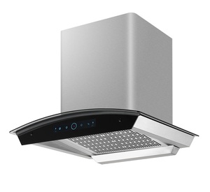 Hotte murale en acier inoxydable en forme <span class=keywords><strong>de</strong></span> T <span class=keywords><strong>de</strong></span> 60 cm, cheminée verticale <span class=keywords><strong>de</strong></span> cuisine domestique ventilée pour l'évacuation des fumées - Product Image 5