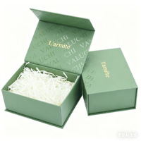 Boîtes de perruques en gros de luxe pour extensions de cheveux, emballage personnalisé avec logo, boîte cadeau noire à fermeture magnétique