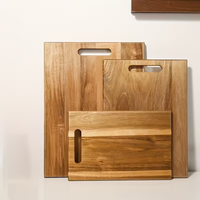 Planche à découper en bois d'érable personnalisée, durable, épaisse, planche à découper de cuisine, bois semblable à des livres, planche à découper rectangulaire en bois