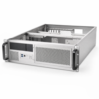 Boîtier de serveur 4U TZR sur mesure en tôle, châssis de serveur IA à 12 baies remplaçables à chaud pour montage en rack GPU