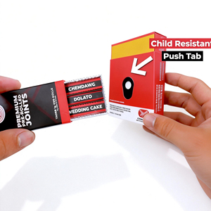 UKETA - Caja de Papel para Impresión Digital, Embalaje en Rollo, Embalaje a Prueba de Niños, Paquete de 5 Cajas de Papel para Cigarrillos en Rollo - Product Image 3