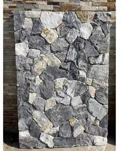 Revestimiento de Pizarra Natural <span class=keywords><strong>CARIA</strong></span> HOME de 10-20 mm de Espesor, Resistente al Agua y Duradero para Paredes Exteriores de Villas - Product Image 1