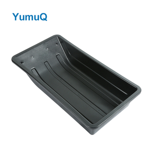 YumuQ remorque de luge sur glace en plastique traîneau de pêche sur glace luge de neige pour traîneaux de <span class=keywords><strong>Camping</strong></span> d'hiver - Product Image 4