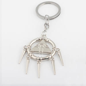 애니메이션 듀얼 몬스터 키 체인 밀레니엄 휠 지혜 목걸이 남성용 일곱 유물 피라미드 펜던트 - Product Image 5