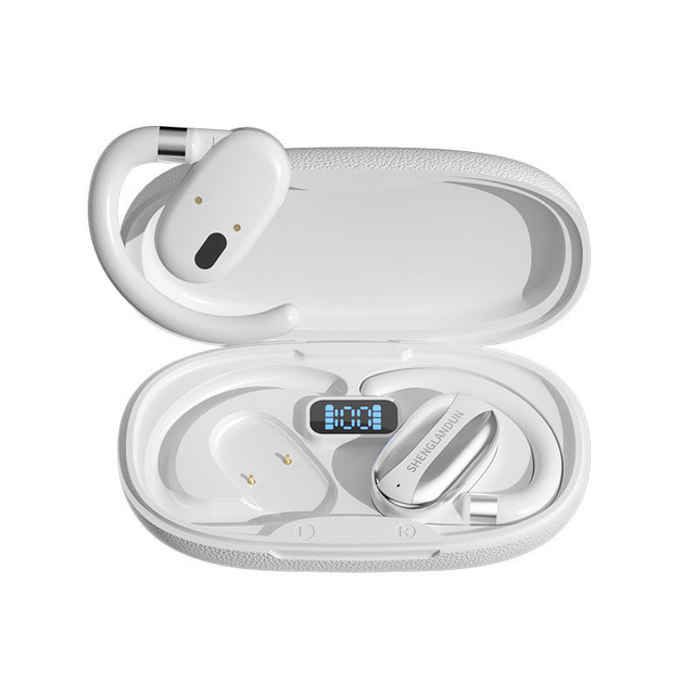 Wireless In-Ear Blue Tooth Earphones Mini Stereo Sport Invisible Headset with Charging Case for Cross-Border