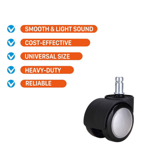 Modernes Design 2 Zoll drehbare Radlauf rolle 360 drehbare 50mm Räder Möbel Stuhl Home Office Krankenhaus Schlafzimmer Verwendung - Product Image 5