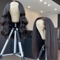 Nouvelle conception Perruque 13x4 Lagos Hairline en cheveux brésiliens naturels bruts, perruque HD en dentelle suisse, 100% cheveux humains, perruques Lace Front pour femmes