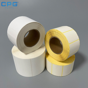 Rouleau d'étiquettes thermiques directes 4x6 pouces, autocollant thermique imperméable pour la logistique extérieure et l'expédition - Product Image 1