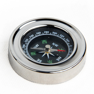 Portable Compass With Lens Stainless Steel Casing Chinese English Language Options Handheld Type - Product Image 4