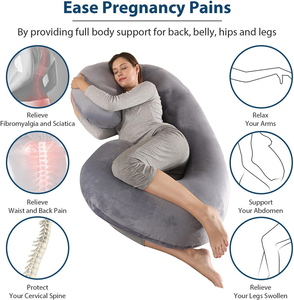 INS TIKTOK <span class=keywords><strong>meilleur</strong></span> vendeur soutien complet du corps <span class=keywords><strong>grossesse</strong></span> maternité <span class=keywords><strong>oreiller</strong></span> C forme confortable allaitement sommeil <span class=keywords><strong>oreiller</strong></span> - Product Image 2