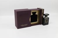 Nouvelle conception unique, boîte en carton pour parfum de 30 ml et 50 ml, logo personnalisé, type tiroir, emballage cadeau en carton pour parfum