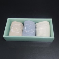 Boîte à tiroir coulissant en PET transparent avec base en papier vert menthe clair, boîte d'emballage personnalisée pour chaussettes textiles, cosmétiques et accessoires avec logo en feuille d'argent