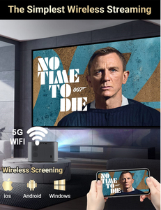 Aokang ak41 uhd35 Mini Optima oklumi pivot OHP nicpow nexigo proyector 4K 3D sẵn sàng PK320 ống kính rạp chiếu phim rạp hát tại nhà - Product Image 3