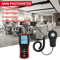 Medidor de luz Luxómetro Digital 400.000 LUX Luminancia Lux Fc Prueba Max Min Iluminómetros Fotómetro profesional