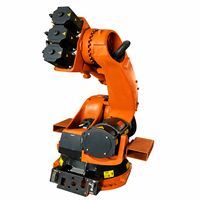 Bras robotisé industriel à 6 axes KUKA, robuste, pour palettisation, charge utile de 210 kg, portée de 2701 mm, précision de répétition de 0,06 mm, garantie d'un an