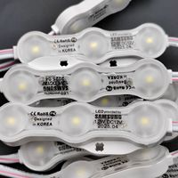 Module LED étanche IP68 12V 24V 1.5W 68*15MM SMD2835 3 LED 3000K 6500K 10000K Blanc pour enseignes lumineuses