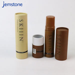 Tubo de papel artesanal con logotipo personalizado respetuoso con el medio ambiente, cilindro de embalaje, tubo de papel de cartón - Product Image 2