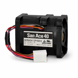 Ventilador Axial de Alta Presión Estática <span class=keywords><strong>Sanyo</strong></span> 9CRA0412P4S04 12V 1.2A 4CM, Ventilador de Refrigeración para Servidor e Inversor con Rodamiento de Bolas PWM de 4 Pines 4048 - Product Image 6