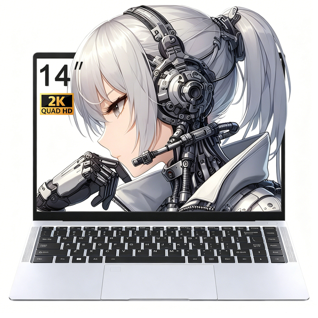 OEM 14" Business Laptop, IPS Screen, LPDDR5, Slim Backlit English Keyboard, Windows 10/11 Pro, 0GB RAM Configurable