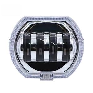 Faro LED para Motocicleta de 30W 12V 2.5 Pulgadas, Bombilla H4, 3000 Lúmenes, Temperatura de Color 6000K-6500K, Ojo de Ángel, Ajuste Universal para Todoterreno - Product Image 2